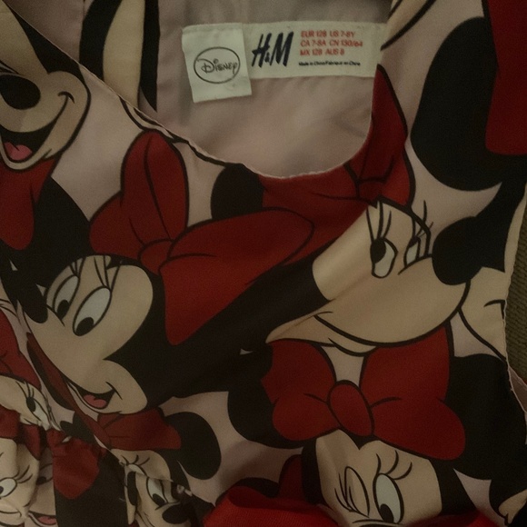 H&M x Disney Minnie Mouse dress size 7-8 - Picture 3 of 5